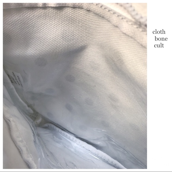 ✨NWT✨ WILDFOX💋🦊 Polka Dot Canvas BAG/CLUTCH - Picture 6 of 8